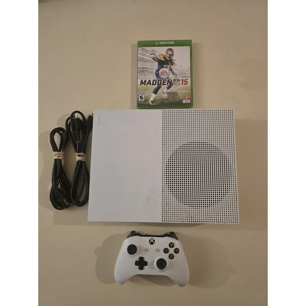 Microsoft Xbox One S Bundle 500GB Home Console - White